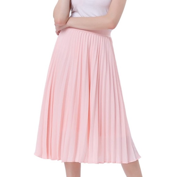 High Waisted Pleated Skirt - Picture 2 of 6